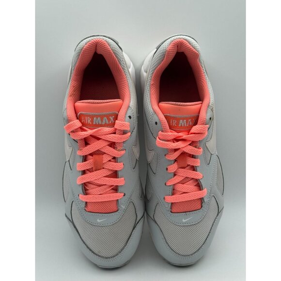 Nike Air Max Sneakers Gray & Coral size 7y - Picture 7 of 11